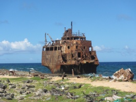 Shipwreck on Kline Curacao IIMG 5455